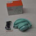 BERIBES Bluetooth Headphones Over Ear, 65H Playtime and 6 EQ Music Modes Wireless Headphones with Microphone, HiFi Stereo Foldable Lightweight Headsets, Deep Bass for Home Office Cellphone PC Ect. Green