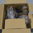 Panasonic Cordless Phone 2 Handsets System Expandable with Amber Backlit Display – KX-TGC352B (Black)