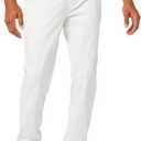 Hudson Mens Classic Slim Straight Chino (White) 30
