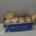 30 oz Tumbler with Lid Stainless Steel Tumblers Bulk Vacuum Insulated Cup Reusable Powder Coated Travel Mug Double Wall Leak Proof Cups Keep Cold Drinks for 12 Hours Black, Set of 4