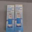 BOGDA W10295370A Water Filter Replacement Fit for EDR1RXD1, WHR1RXD1, Filter 1, W10295370, KAD1RXD1, P8RFWB2L, P8WB2L, P4RFWB, P5WB2L, 46-9081, 46-9930 Compatible with Whirl-pool Ken-more (2 Filters)