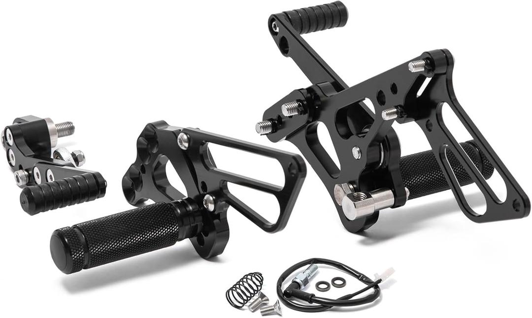 Motorcycle Adjustable Rear Sets Rearsets Foot Pegs for Suzuki GSXR 600 GSXR 750 2011-2024