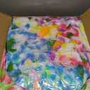 100 Counts Hawaiian Leis Bulk for Luau Party Decorations Colorful Tropical Flower Leis for Adults Hawaiian Beach Luau Party Favors Decorations