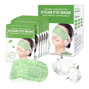 16 Packs Steam Eye Masks for Dry Eyes, Self Heating Warm Compress for Eyes Fatigue & Puffiness Relief, Disposable Heated Eye Mask Travel Essentials, Spa Relaxation Set for Women Christmas, Unscented