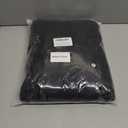 Black Hooded Cloak for Adult - Unisex Halloween Costume Vampire Witch Cape Wizard Robe Gothic Cosplay Cloak with Hood (Black, XXL)