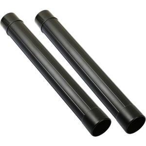 2.5 Inch Vacuum Extension Wands 19" Long for Shop Vac, Rigid, Vacmaster, Workshop & More | 2-Pack Wet or Dry Hose Extension, Compatible with 2 1/2" Vacuum Attachments and Accessories