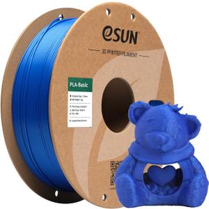 eSUN PLA Basic Filament 1.75mm, 1KG Spool (2.2 LBS) High Speed Printing 3D Printer PLA Filament,Designed for Fast Printing, Blue