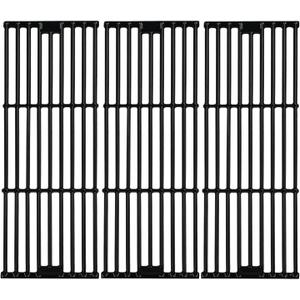 Leship 19 3/4" Grill Grates Replacement for Chargriller 3001, 5050, 3008, 3030, 3725, 4000, 5252, King Griller 3008, 5252 and Other Grills, 3 PCS Cast Iron Cooking Grid Grates