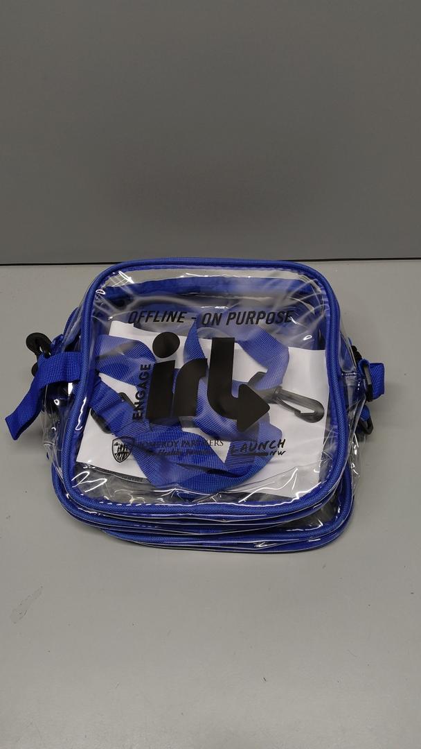 Offline - On Purpose Transparent Bag Pack of 3