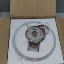 9.8" Vintage Pendant Lights for Kitchen Island, Small Brass Gold Hanging Pendant Lighting Fixture for Dining Room Hallway Bedroom