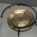 Arborea 12" Small Wind Gong with Stand and Mallet - Beautiful Wash Calming Sound Healing and Meditation Gong Perfect for Home Office Table Decor