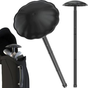 Golf Travel Bag Support Pole - Heavy-Duty Alloy Steel Golf Club Protector with ABS Cover, Adjustable 27-56 Inch, Tool-Free Installation for Travel Bags