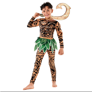 Morph Demi-God Costume For Kids – Hawaiian Costume For Boys – Halloween Costumes For Boys – Hawaiian Costume Kids Toddler 3-4 Y