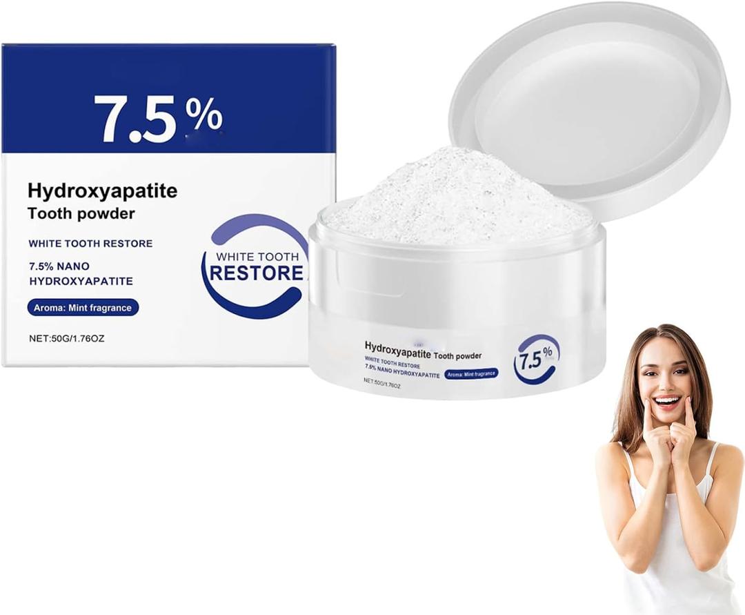 Microcrystalline Hydroxyapatite Powder,Microcrystalline Hydroxyapatite Powder for Teeth for Teeth Cleaning Stain Removal Dental (1)