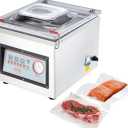 VEVOR Chamber Vacuum Sealer, 320W Sealing Power, Vacuum Packing Machine for Wet Foods, Meats, Marinades and More, Compact Size with 12.6 in Sealing Length, Applied in Home Kitchen and Commercial Use