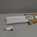 Persilux No Tools No Drill Light Filtering Cellular Shades for Windows Cordless Top Down Bottom Up Honeycomb Blinds,Easy to Install Cellular Blinds for Indoor Windows, White, 36" W x 64" H