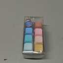 Keyboard Fidget Toys for Adults Stress Anxiety Relief, 2 PCS Keyboard Clicker Fidget to Make Hands Busy, Portable Fidget Keychain for Clicking at Office Work Study (Pink & Blue)