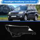Headlight Lens Cover Headlight Headlamp Lense Clear Lens Cover for Toyota RAV4 2013-2015 Clear PC 1 Pcs Front Right Car