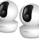 Imou 360 Security Camera Indoor with AI Human/Motion/Sound Detection, WiFi Camera Indoor Wireless 1080P for Pet/Dog/Baby, Smart Tracking, Siren, Night Vision, 2-Way Audio, Works with Alexa, 2 Pack