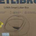 PETLIBRO Automatic Litter Box with AI-Camera Waste Analysis, Auto Odor-Control Self Cleaning Litter Box, Large Open-Top Luma Smart Litterbox with Multi-Cats Recognition, Usage Tracking, Safety Sensors