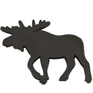 DII Moose Trivet, Black Cast Iron, 8 x 8 Inch