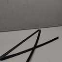 Whole Parts Cabinet Seal Flange (Black color) for Whirlpool Part# W10864081 - Replacement & Compatible with Some Estate, Inglis, Jenn Air, Kenmore, Kitchen Aid, Roper and Whirlpool Dishwashers