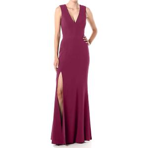 Dress The Population Womens Bodycon (Small, Burgundy)