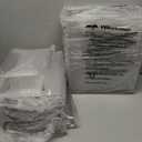 8Pack Stackable Kitchen Storage Organizer, Pantry Organizers and Storage, Clear Foods Organizer Bins with Handles, Easily Assemble for Bathroom, Kitchen, Pantry, Cabinet, Closet (Large)