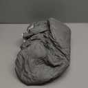 Small Ironing Board Cover 13"x43", RAINHOL Iron Board Replacement Cover and Pad, Thick Felt Padding, Scorch Resistant 100% Cotton, Heat Reflective, Elastic Edge, Grey