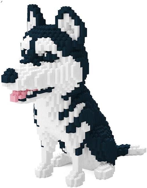 Dog Husky Micro Building Blocks Set2524PCS Gift for Adults and Kids