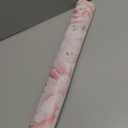 Safiyya Pink Floral Wallpaper Peel and Stick Removable Self Adhesive Wall Paper for Bedroom Bathroom Flowers Contact Paper for Cabinets Walls Vinyl Rolls 78.7''x 17.3"