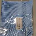 50 Pcs Baby Blue Plastic Forks Disposable Baby Blue Cutlery Heavy Duty Plastic Silverware 50 Disposable Forks for Brithday, Wedding, Baby Shower, Graduation Party, BBQ