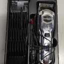 oneisall Dog Clippers for Grooming for Thick Heavy Coats/Low Noise Rechargeable Cordless Pet Shaver with Stainless Steel Blade/Waterproof Dog Shaver for Dogs Pets and Animals (Sliver)