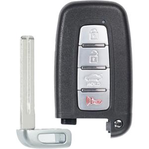 MechanMagic Key Fob Replacement Fits for Hyundai Genesis 2009 2010 2011 2012 2013 2014 Sonata Azera Equus Elantra Kia Optima 2009-2013 Rio Sorento Forte Borrego Keyless Entry Remote Control SY5HMFNA04