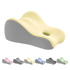 YFZD3087 Latex Comfort Pillow for Adults | Supportive Cushion for Pregnancy, Relaxation & Couples | All-Purpose Sleeping & Lounging Pillow with Washable Cover-Yellow