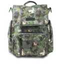 JuJuBe Be Sporty Backpack | Multi-Functional Diaper Messenger Bag | Lightweight, Durable Travel-Friendly | Butterfly Forest