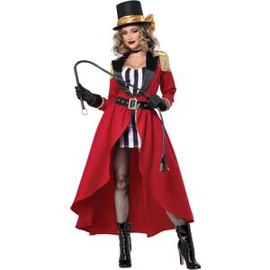 California Costumes womens Ravishing Ringmaster (Large, Red)