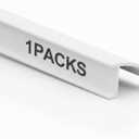 1 Pack 36" Snap in Vinyl Window Glazing Bead, White, 1/2" x 9/32"