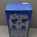 Zozen Nut Gatherer, Pecan Picker Upper, Walnut Picker Upper Roller, Directly Dump Outlet/Also Apply to Hickory Nuts, Chestnuts, Buckeyes, Golf, Butternuts, Objects Size 3/4'' to 2''; 1.5 Gallon