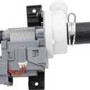 Siwdoy Washer Drain Pump Compatible with Whirlpool WTW6200SW2 WTW6400SW3 WTW6500WW1 WTW6700TW1 WTW6700TU1 WTW6800WW1 WTW7340XW2 WTW7600XW0