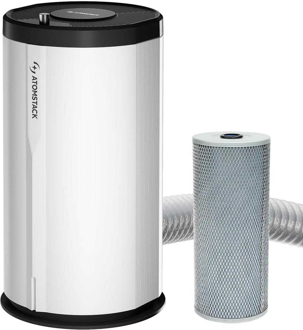 ATOMSTACK Replaceable Filters for D3 Air Purifier 99.97% Efficient Filtration Rate Easy to Install and HEPA Air Purifier Filter Set, Reduce Odor and Smoke Filter for P1 Accessories