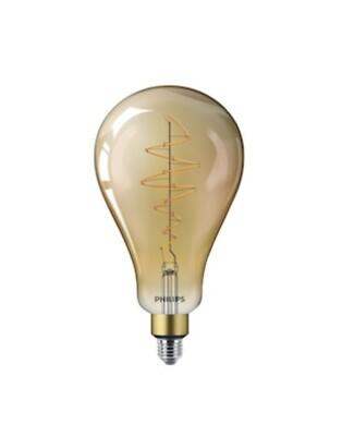 Philips 40Watt Equivalent A50 Dimmable Vintage Glas Edison LED Large Bulb 2000K
