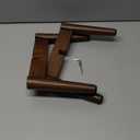 Mkono Plant Stand Mid-Century Modern Plant Stand Indoor (Plant and Pot NOT Included) Flower Pot Holder Home Decor, Dark Brown