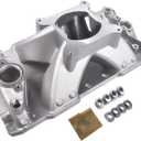 Single Plane Intake Manifold Replacement# 52031 2031 Fit 1957-1995 Small Block Chevy SBC 350 400 3000-7500