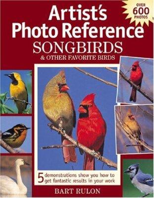 Artists Photo Reference Book: Songbirds & Other Favorite Birds, Hardcover