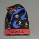 FLEXI New Classic Tape Retractable Dog Leash for Small Dogs Upto 33 lbs.  16 ft., Blue | Tangle Free Pet Walking Leash with One-Handed Brake, Pause, Lock|German Quality Product