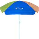 AMMSUN 5ft Seaside Beach Umbrella for Sand and Water Table - Kids Durable Umbrellas for children Beach Camping Garden Outdoor Play Shade