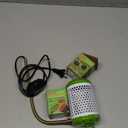 Reptile Heat Lamp with Guard, Ceramic Heat Lamp Bulb with Anti-Scald Lampshade, Adjustable Reptile Ceramic Heat Lamp from 0-100W, for Turtle, Snakes, Lizards, Frogs, Bird, No Light Only Heat (Big)