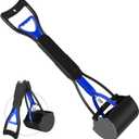 UPSKY Pooper Scooper for Large Small Dogs, Folding Dog Poop Scooper, Durable Spring and Premium Materials, Easy to Use for Grass, Dirt, Gravel Pick Up Shovel