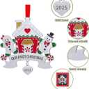 5 x Metal First Christmas Married Ornament 2025 Wedding Gifts Mr and Mrs Gifts Girlfrend
